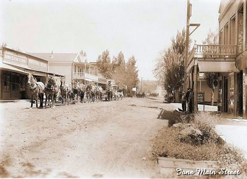 Ione Main Street 1890's